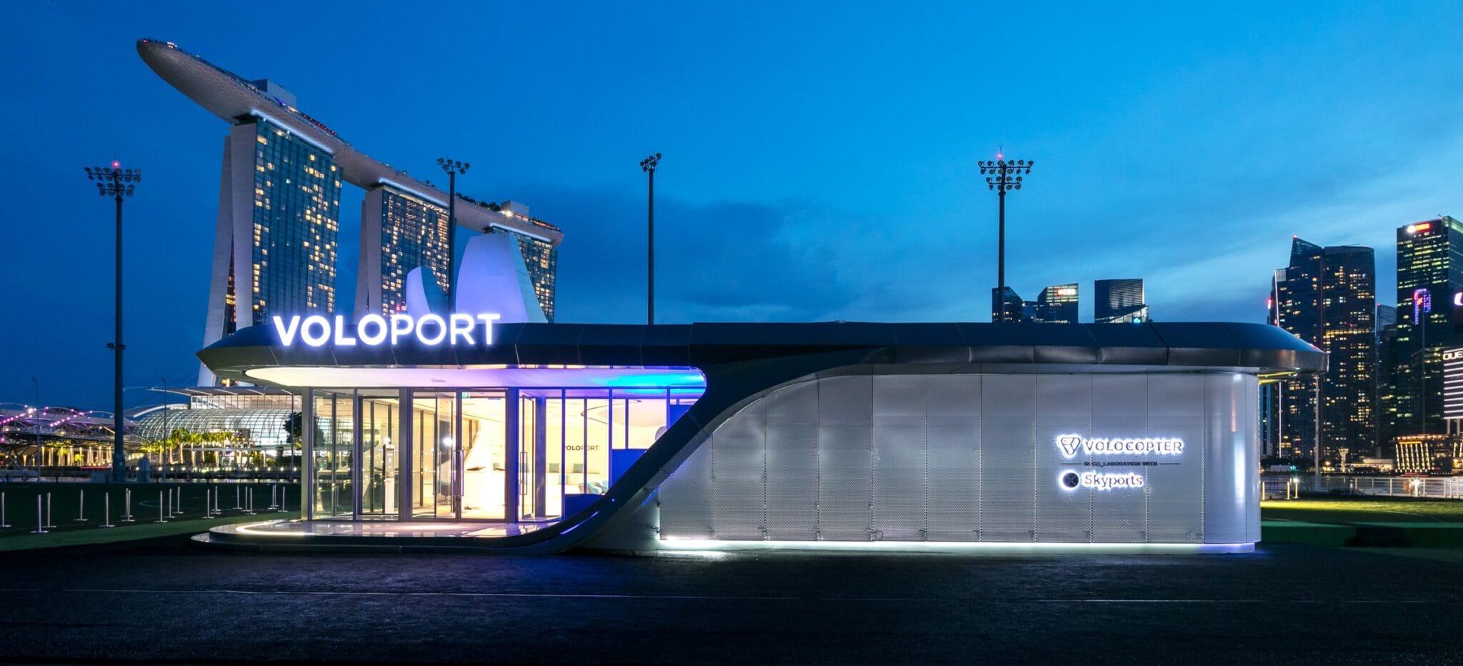 World's first vertiport for Advanced Air Mobility in Singapore